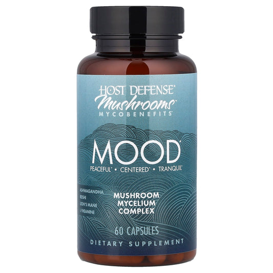 Mood Balance with Host Defense Mushrooms Mycobenefits - 60 Capsules - Image 1