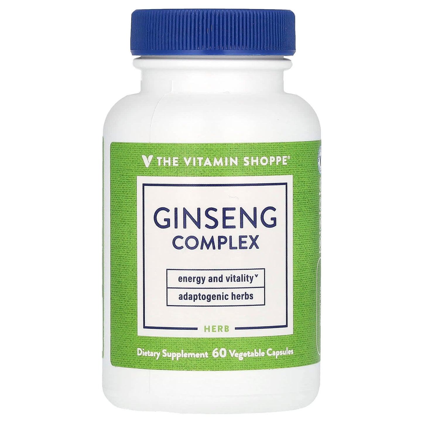 The Vitamin Shoppe, Ginseng Complex, 60 Vegetable Capsules - Image 1