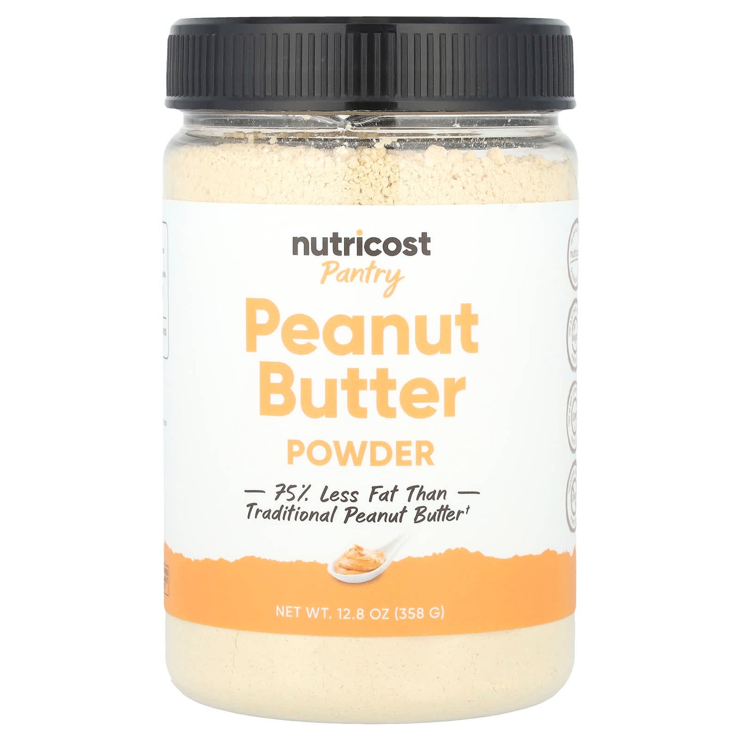 Nutricost, Pantry, Peanut Butter Powder, 12.8 oz (358 g) - Image 1