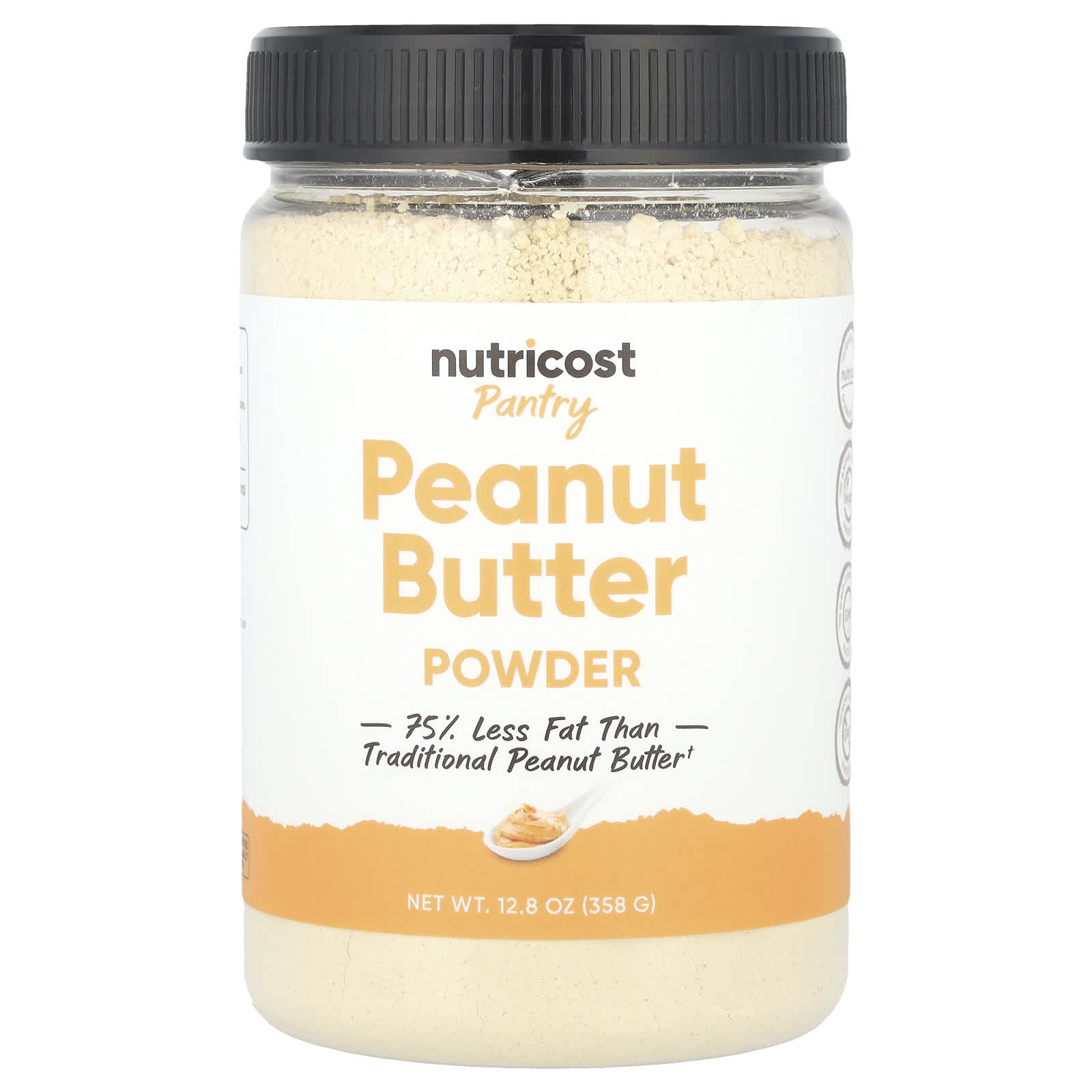 Nutricost, Pantry, Peanut Butter Powder, 12.8 oz (358 g) - Image 1