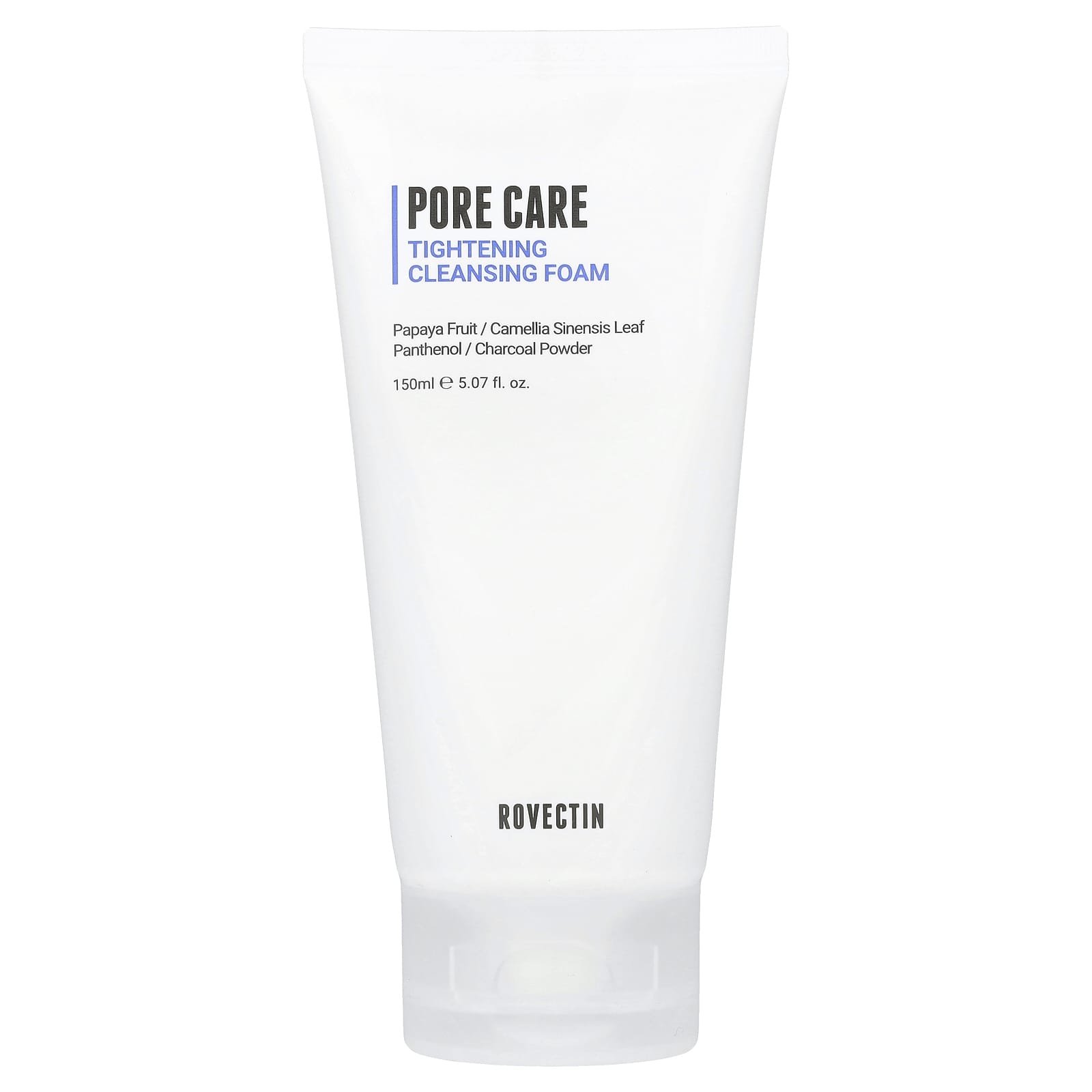 Rovectin, Pore Care Tightening Cleansing Foam, 5.07 fl oz (150 ml) - Image 1