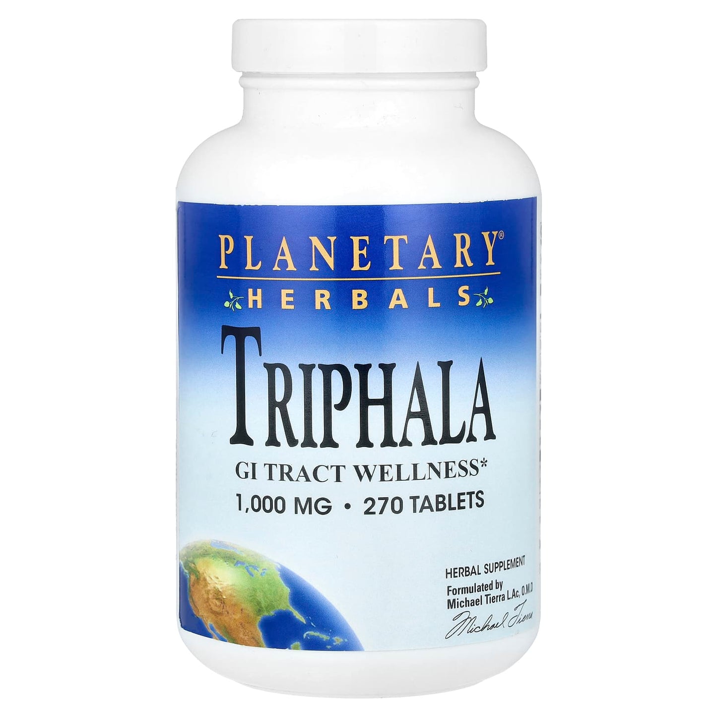 Planetary Herbals, Triphala, 270 Tablets - Image 1