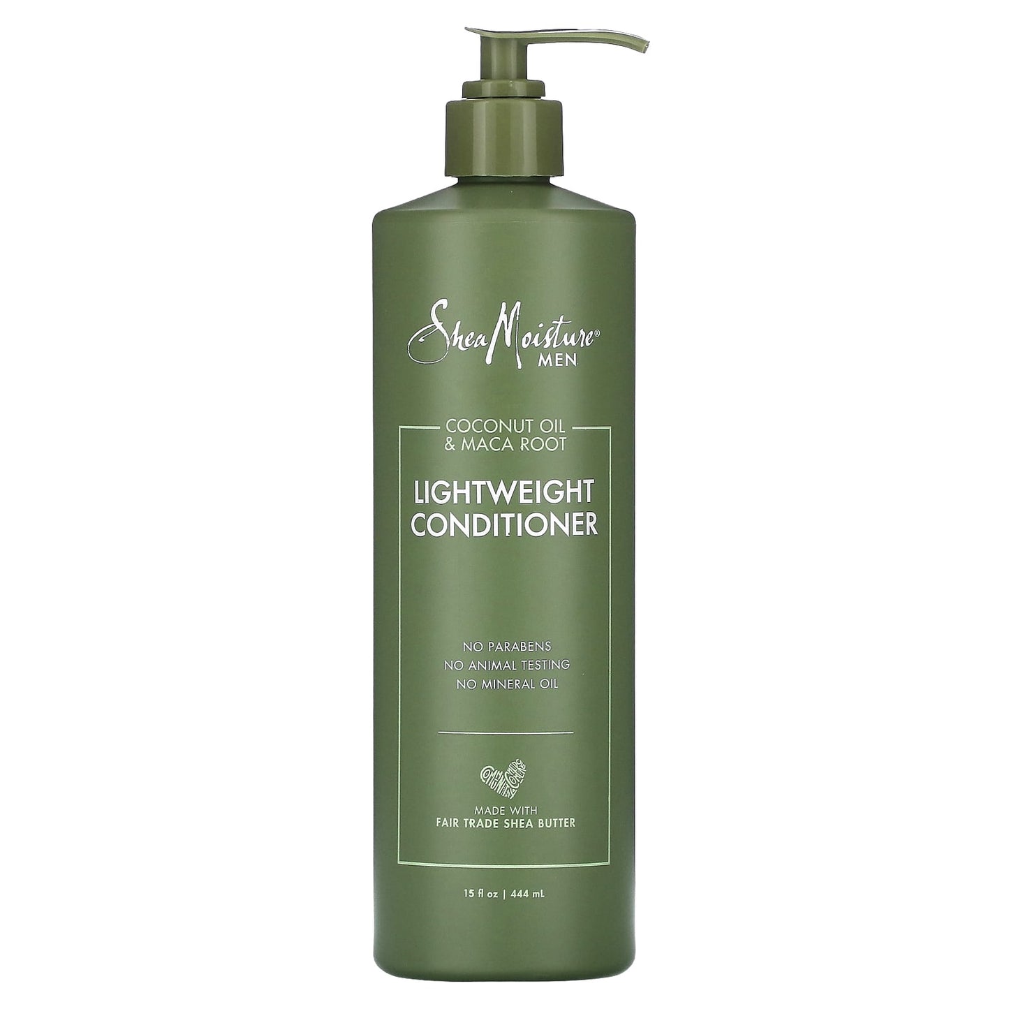 SheaMoisture, Men, Lightweight Conditioner, Coconut Oil & Maca Root, 15 fl oz (444 ml) - Image 1