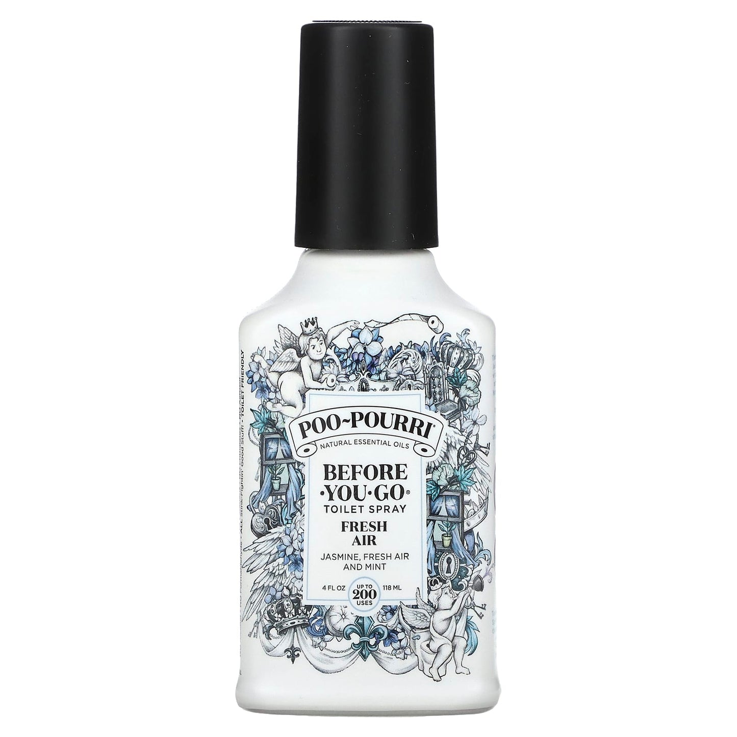 Poo-Pourri, Before-You-Go® Toilet Sprays, Fresh Air, 4 fl oz (118 ml) - Image 1