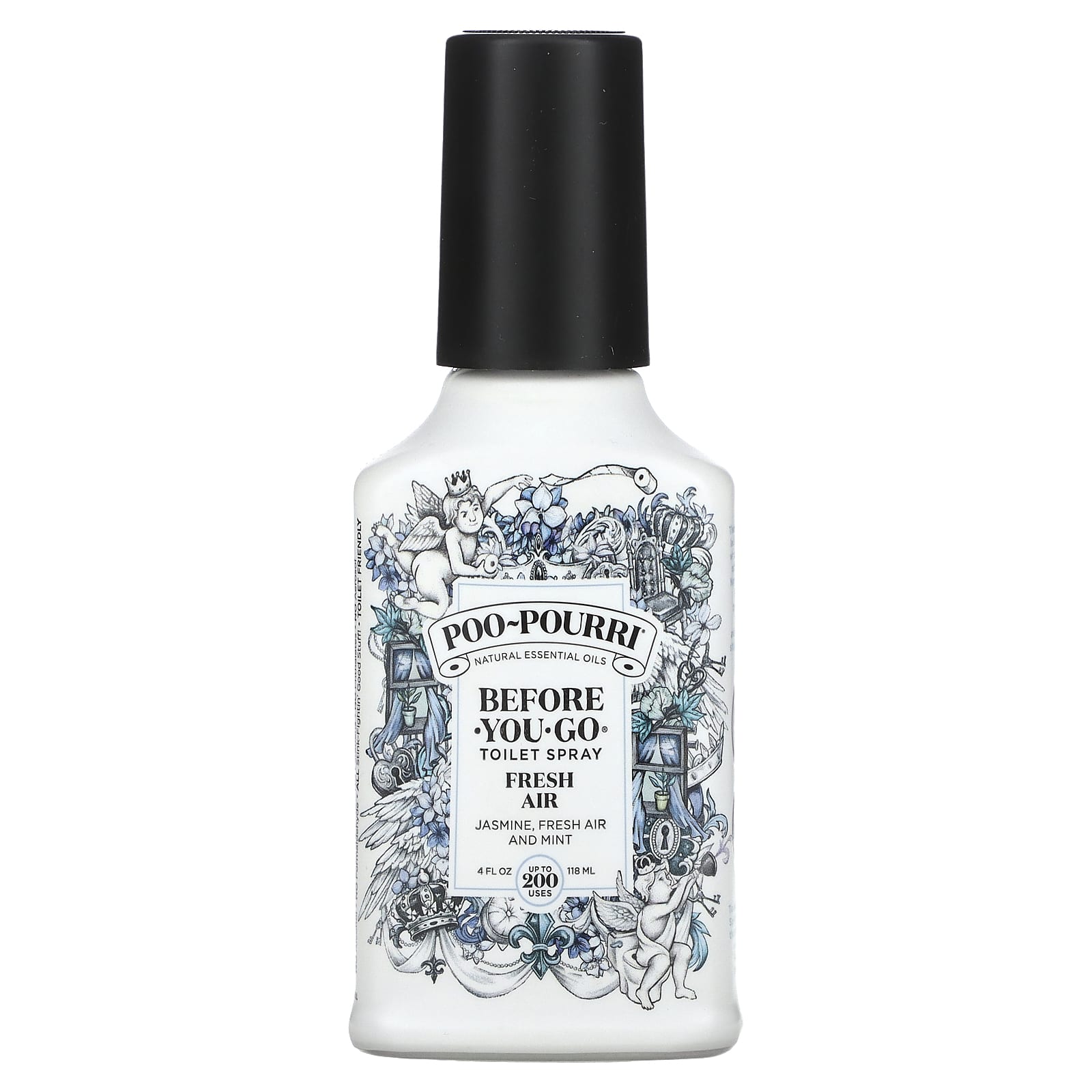 Poo-Pourri, Before-You-Go® Toilet Sprays, Fresh Air, 4 fl oz (118 ml) - Image 1