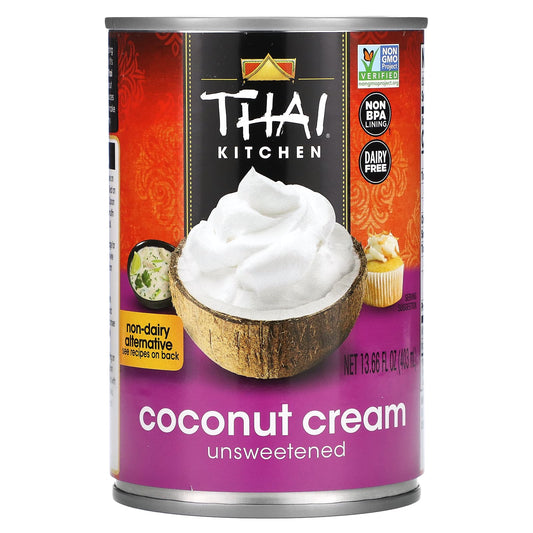 Thai Kitchen, Coconut Cream, Unsweetened, 13.66 fl oz (403 ml) - Image 1