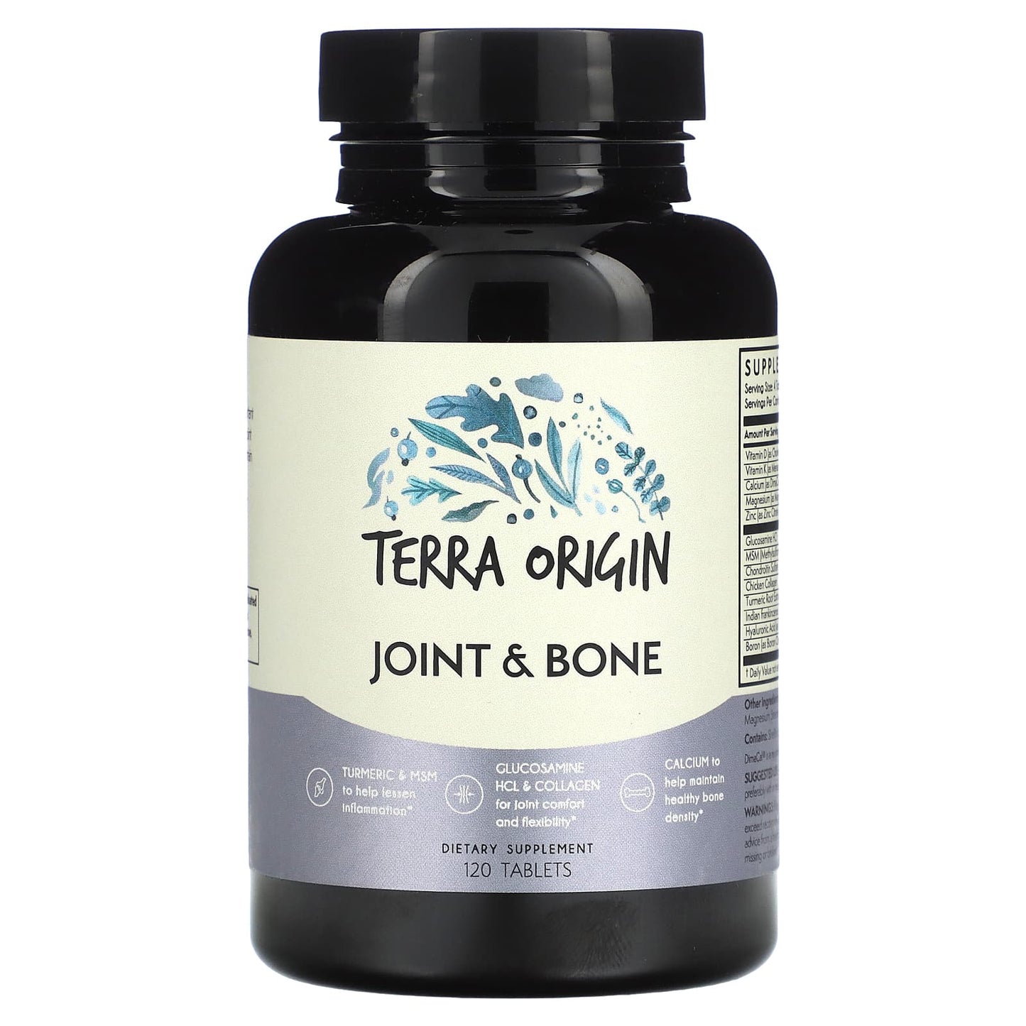 Terra Origin, Joint & Bone, 120 Tablets - Image 1
