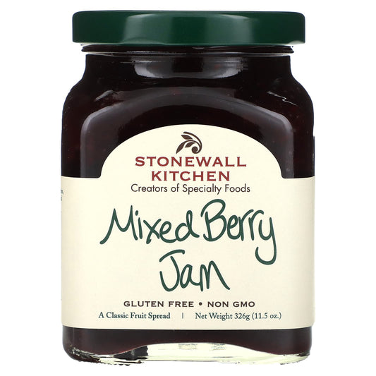 Stonewall Kitchen, Mixed Berry Jam, 11.5 oz (326 g) - Image 1