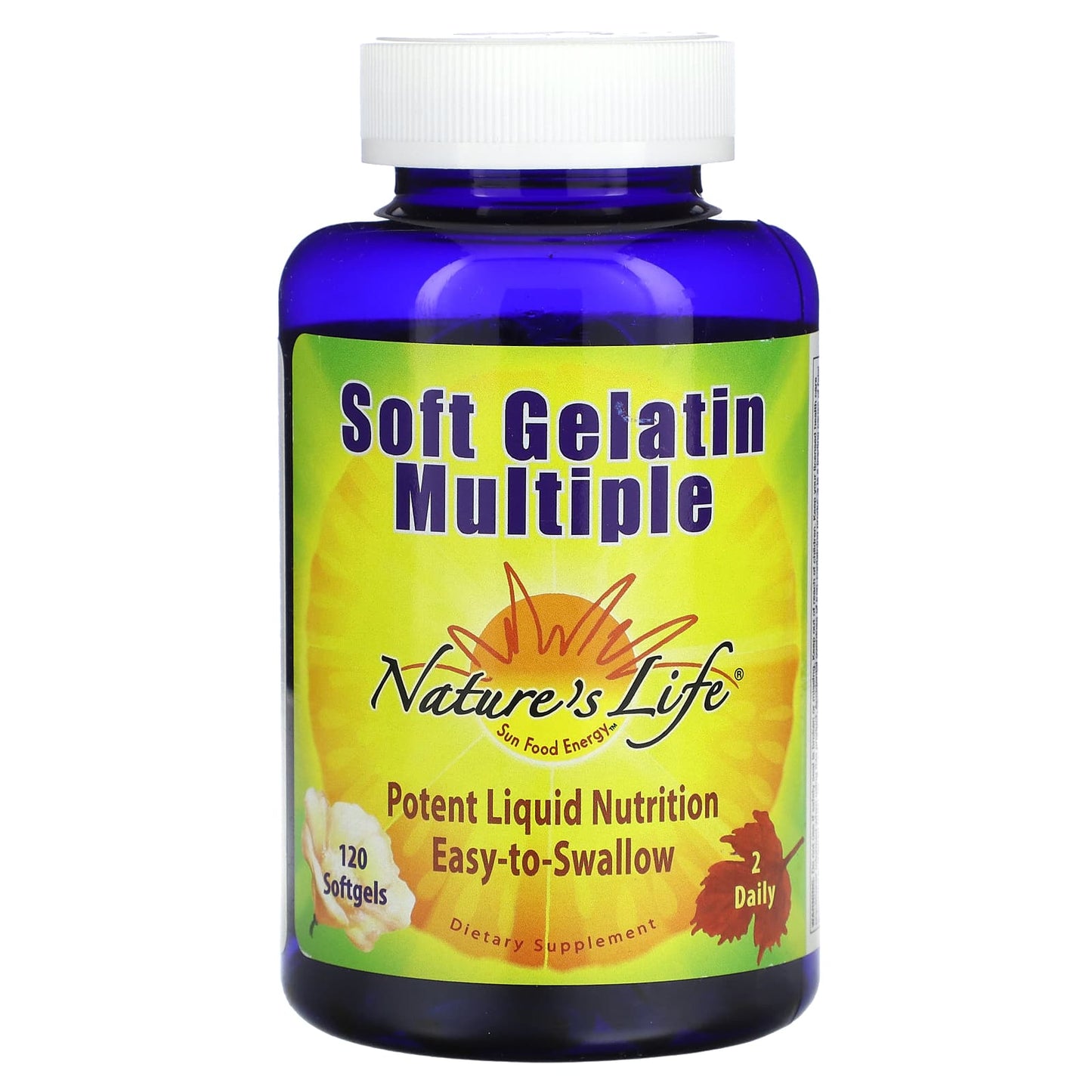 Nature's Life, Soft Gelatin Multiple, 120 Softgels - Image 1