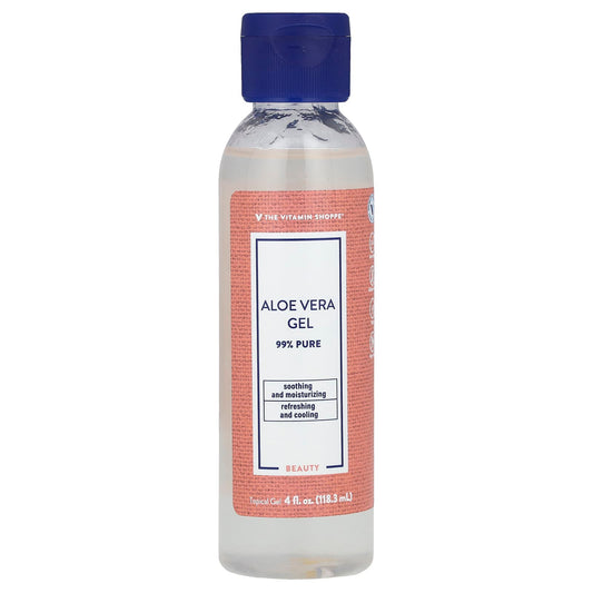 The Vitamin Shoppe, Aloe Vera Gel, 4 fl oz (118.3 ml) - Image 1
