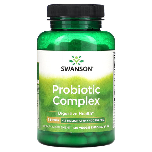 Swanson, Probiotic Complex, 120 Veggie EMBO Caps AP - Image 1