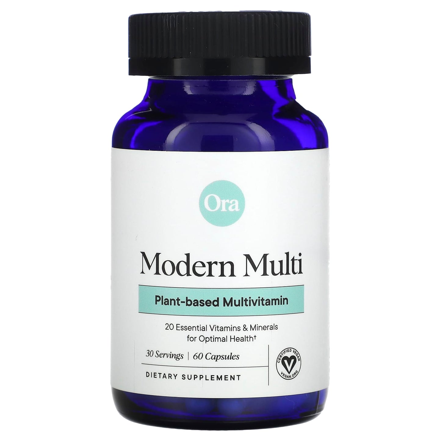 Ora, Modern Multi, Plant-Based Multivitamin, 60 Capsules - Image 1