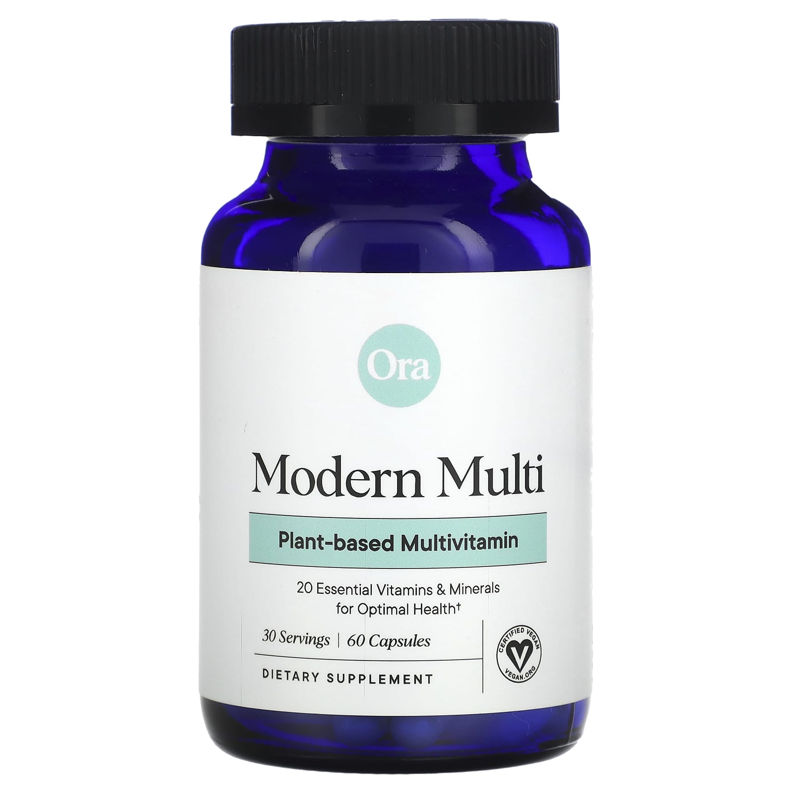 Ora, Modern Multi, Plant-Based Multivitamin, 60 Capsules - Image 1
