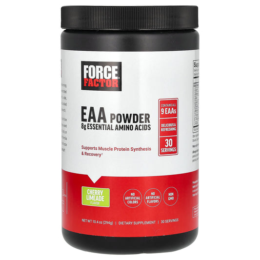 Force Factor EAA Powder - Cherry Limeade Flavor - Image 1