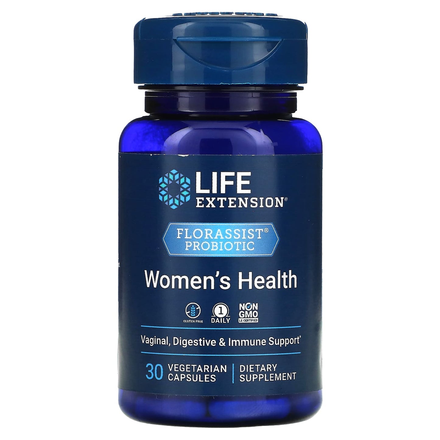 Life Extension, FLORASSIST Probiotic, Women's Health, 30 Vegetarian Capsules