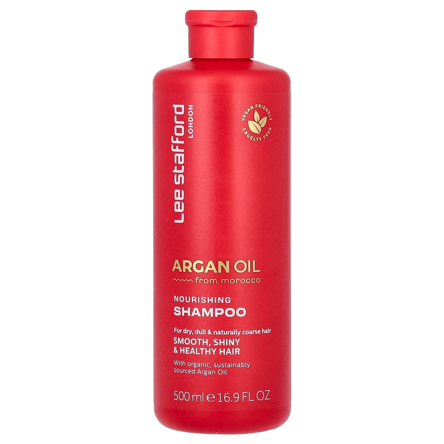 Lee Stafford, Argan Oil Nourishing Shampoo, For Dry, Dull & Naturally Coarse Hair, 16.9 fl oz (500 ml) - Image 1