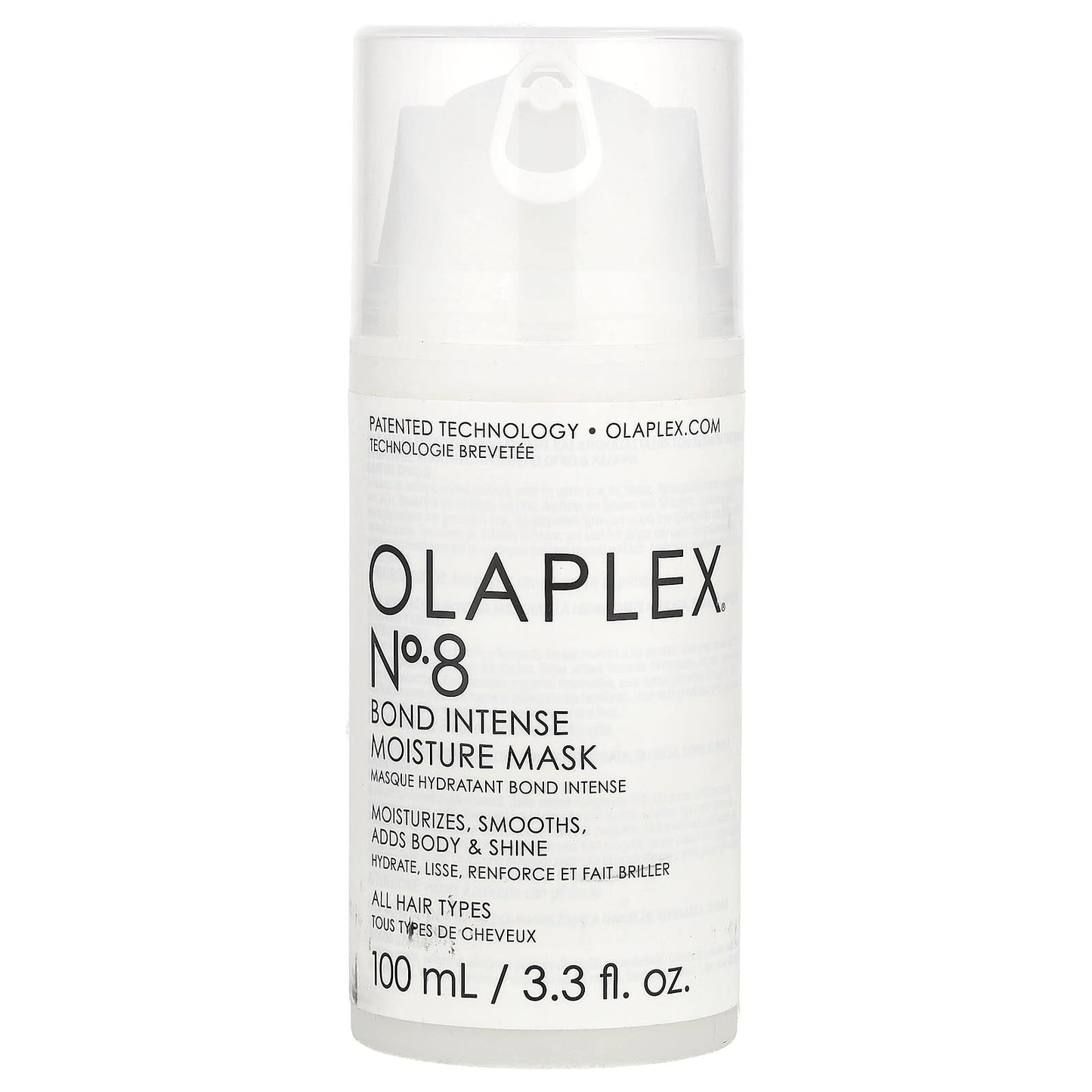 Olaplex, No. 8 Bond Intense Moisture Mask, 3.3 fl oz (100 ml) - Image 1