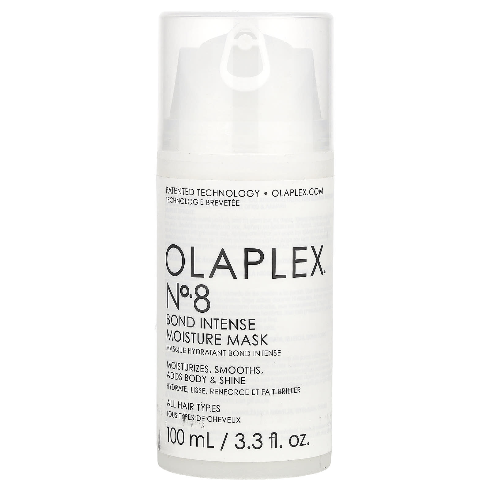Olaplex, No. 8 Bond Intense Moisture Mask, 3.3 fl oz (100 ml) - Image 1