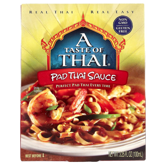 Authentic Pad Thai Sauce by A Taste of Thai - 3.25 fl oz (100 ml) - Image 1