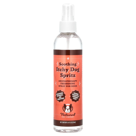 Natural Dog Company, Soothing Itchy Dog Spritz, For Dogs, 8 fl oz (237 ml) - Image 1