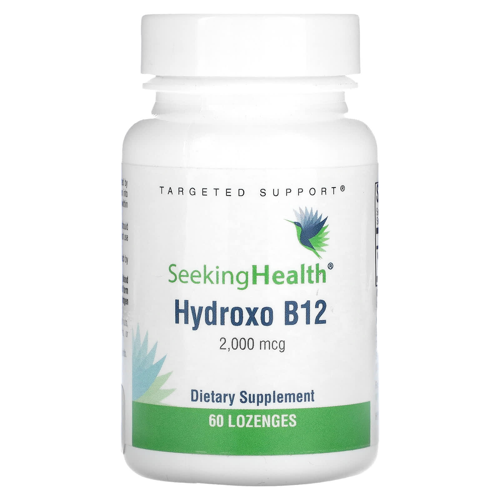 Seeking Health, Hydroxo B12, 2,000 mcg, 60 Lozenges - Image 1