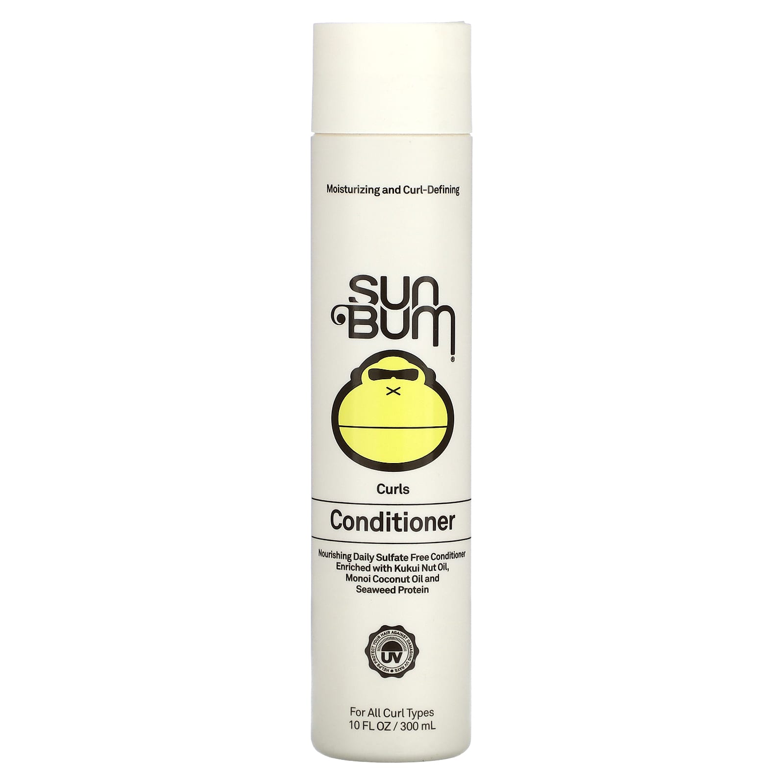Sun Bum, Curls Conditioner, For All Curl Types, 10 fl oz (300 ml) - Image 1