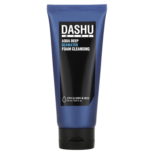 Dashu Aqua Deep Seawater Face Cleanser for Men, 5.07 fl oz - Image 1