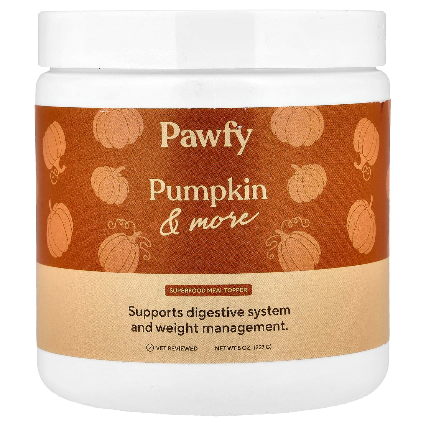 Pawfy, Pumpkin & More, 8 oz (227 g) - Image 1