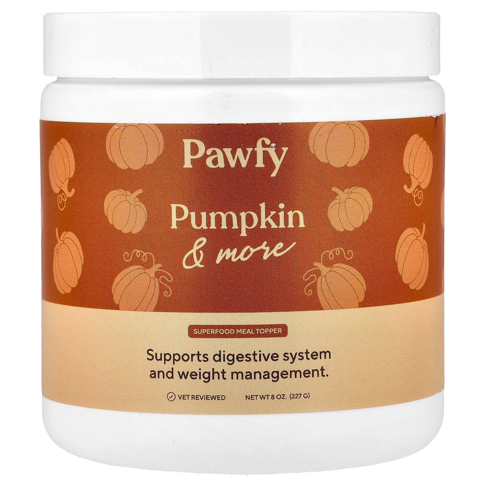 Pawfy, Pumpkin & More, 8 oz (227 g) - Image 1