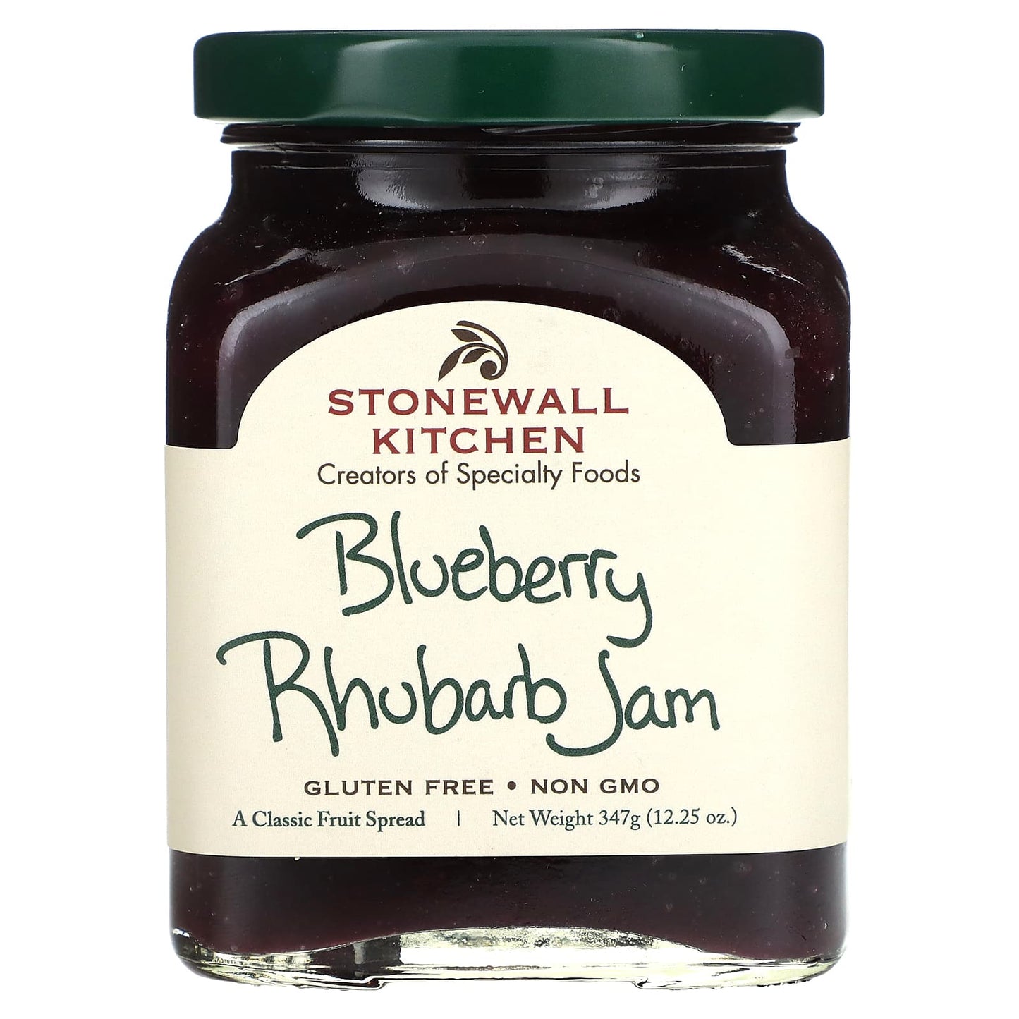 Stonewall Kitchen, Blueberry Rhubarb Jam, 12.25 oz (347 g) - Image 1