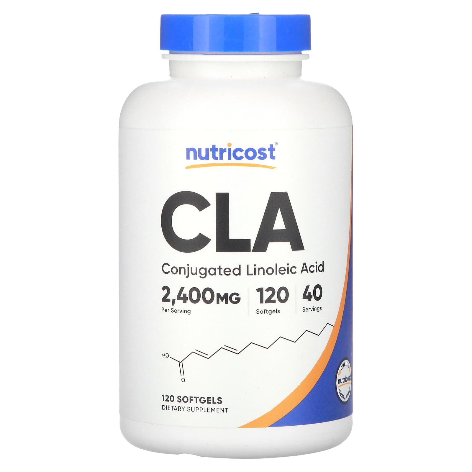 Nutricost, CLA, 120 Softgels (800 mg per Softgel) - Image 1