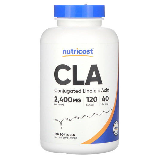Nutricost, CLA, 120 Softgels (800 mg per Softgel) - Image 1