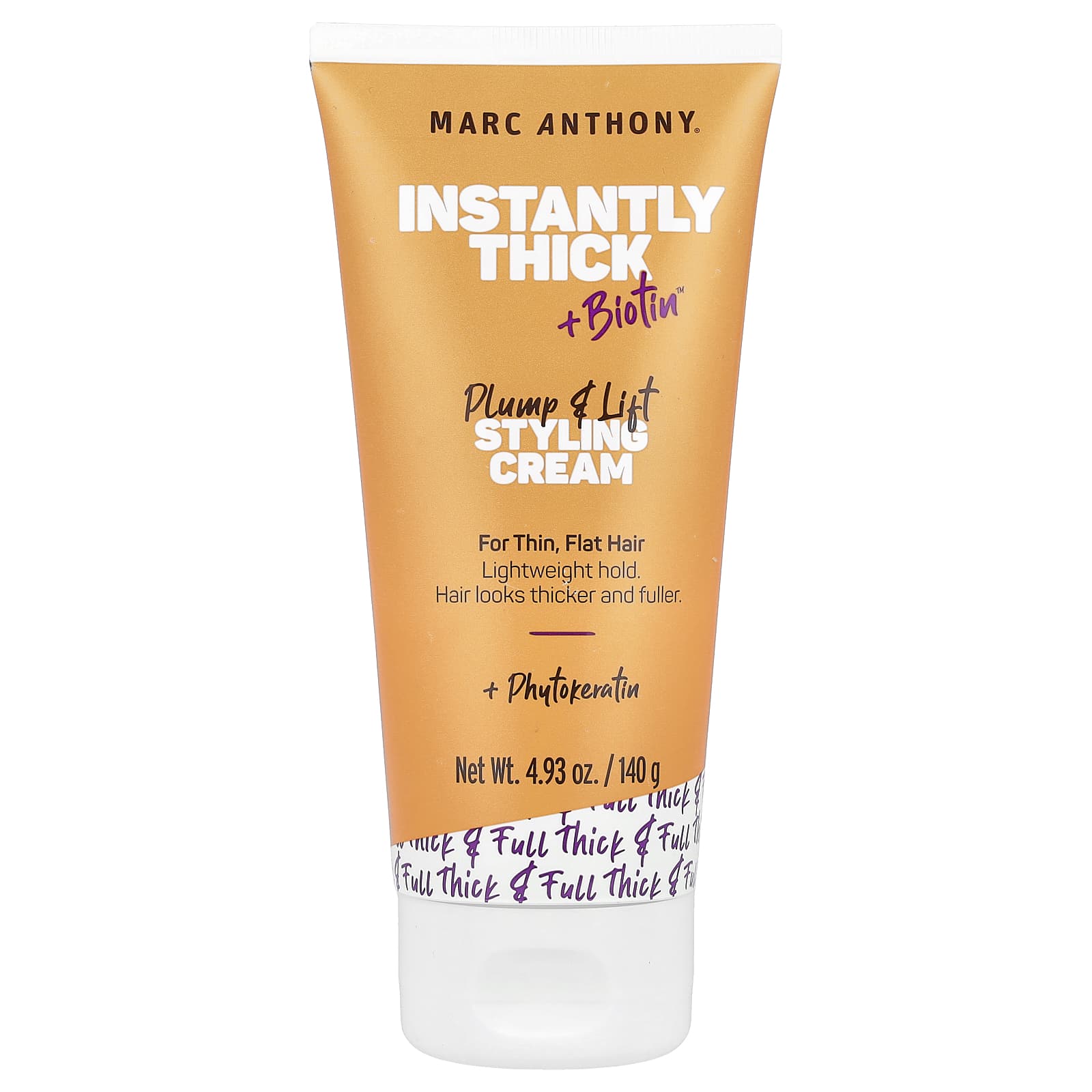 Marc Anthony, Instantly Thick + Biotin™, ​Plump & Lift Styling Cream, 4.93 oz (140 g) - Image 1