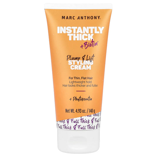 Marc Anthony, Instantly Thick + Biotin™, ​Plump & Lift Styling Cream, 4.93 oz (140 g) - Image 1