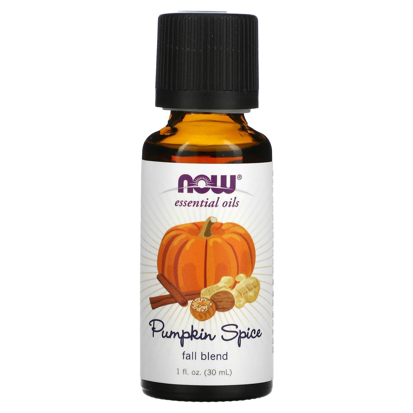 NOW Foods, Essential Oils, Pumpkin Spice, 1 fl oz (30 ml) - Image 1