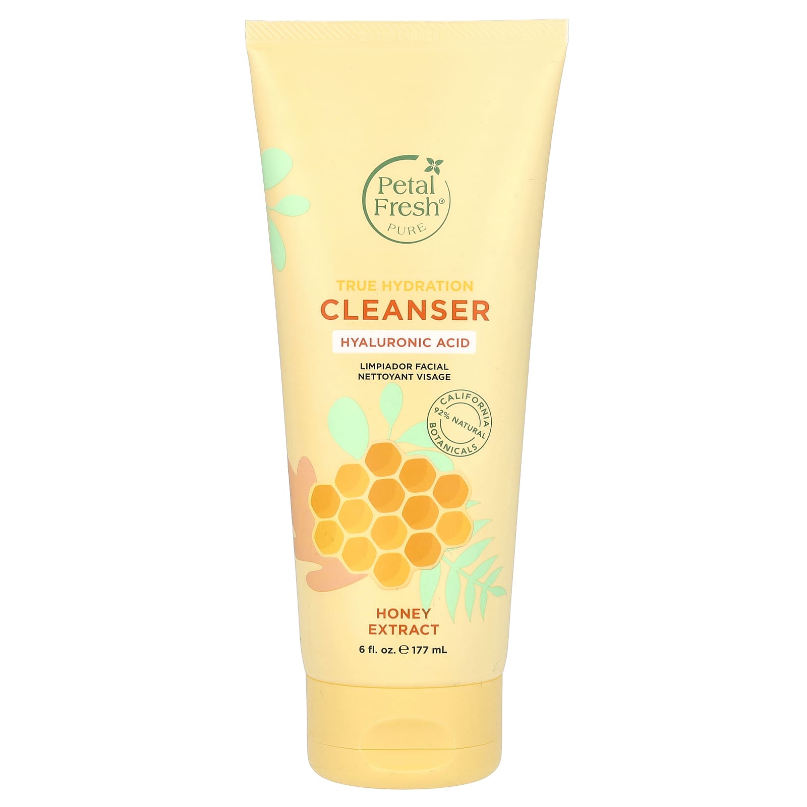 Petal Fresh, Pure, True Hydration Cleanser, Honey Extract, 6 fl oz (177 ml) - Image 1