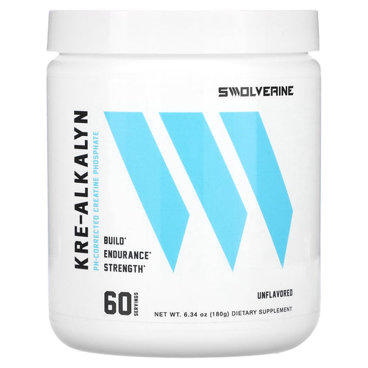 Swolverine, Kre-Alkalyn, Unflavored, 6.34 oz (180 g) - Image 1