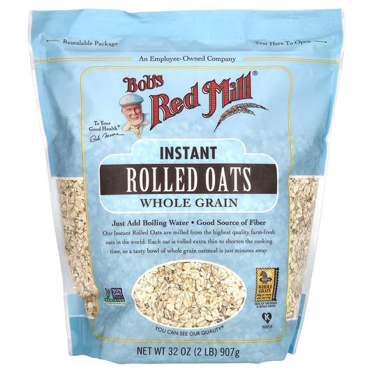 Instant Whole Grain Oatmeal by Bob's Red Mill - 32 oz (907 g) - Image 1