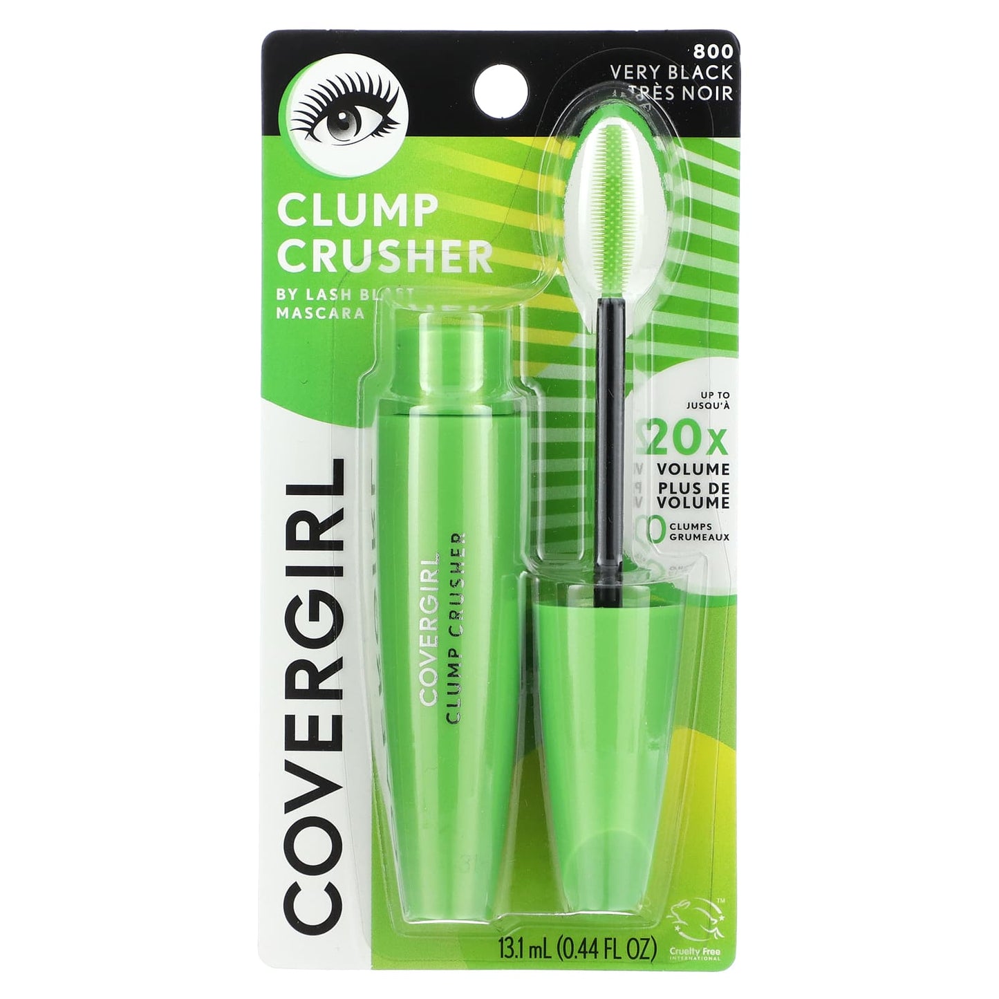 Covergirl Lash Blast Clump Crusher Mascara 20X Volume Black 0.44 oz - Image 2