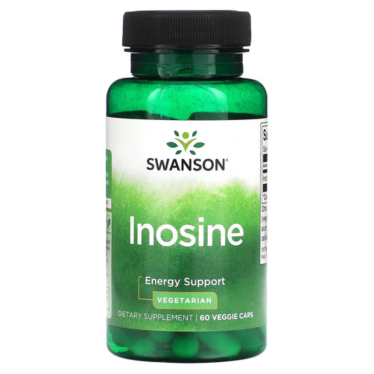 Swanson, Inosine, 60 Veggie Caps (500 mg per Cap) - Image 1