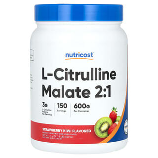 Nutricost L-Citrulline Malate 2:1 Supplement for Energy & Endurance