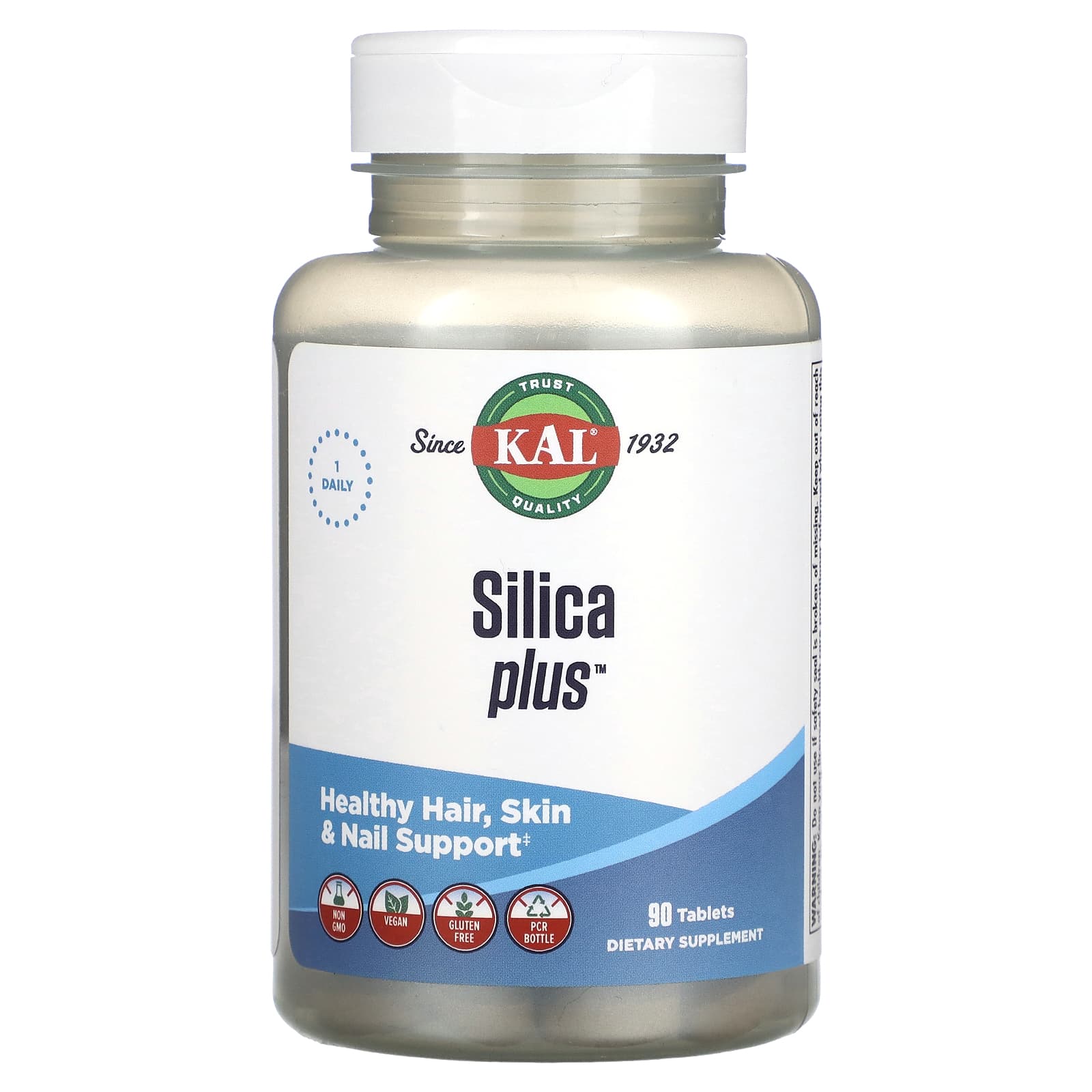 KAL Silica Plus - Maximum Hair, Skin & Nail Support Supplement - Image 1