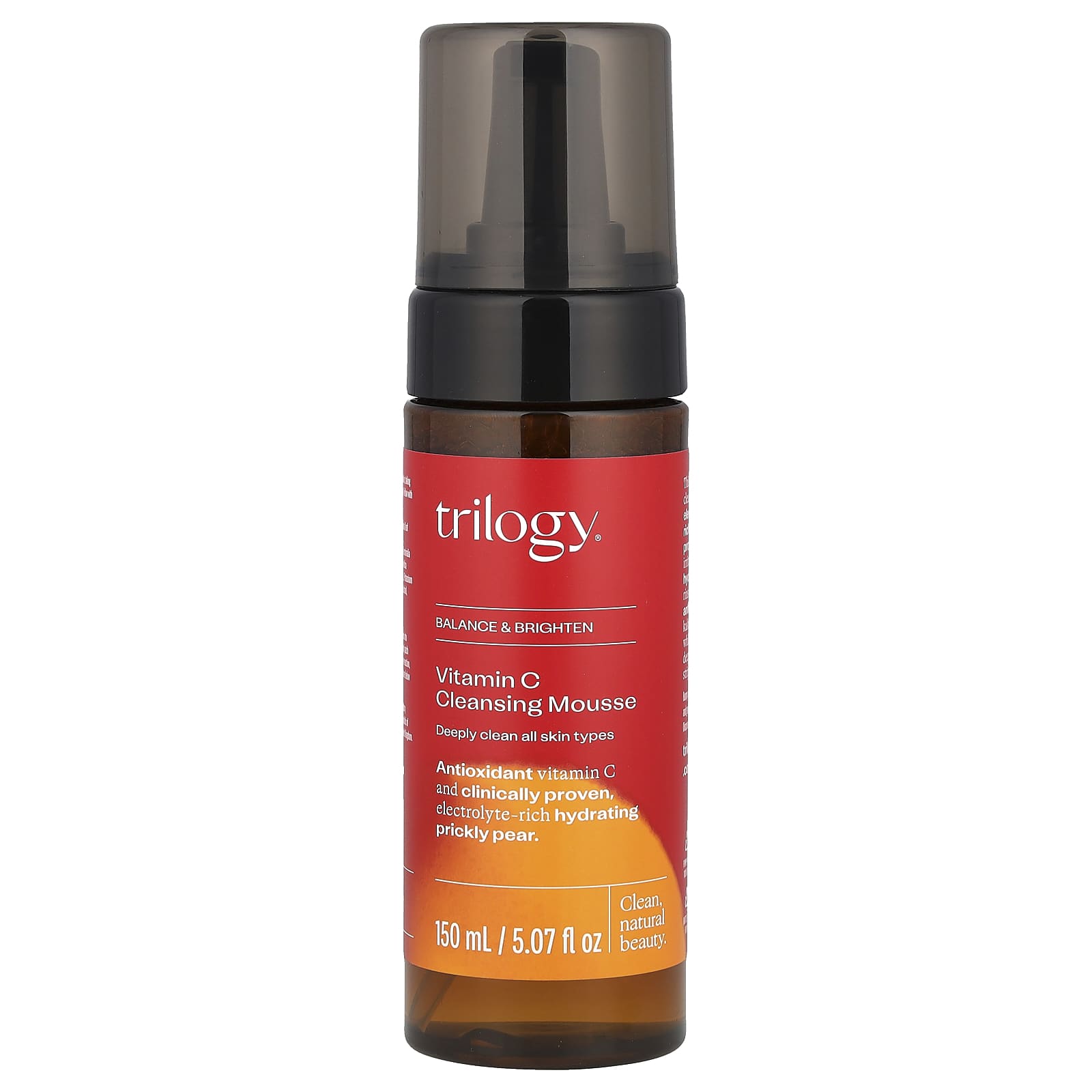 Trilogy, Vitamin C Cleansing Mousse, 5.07 fl oz (150 ml) - Image 1