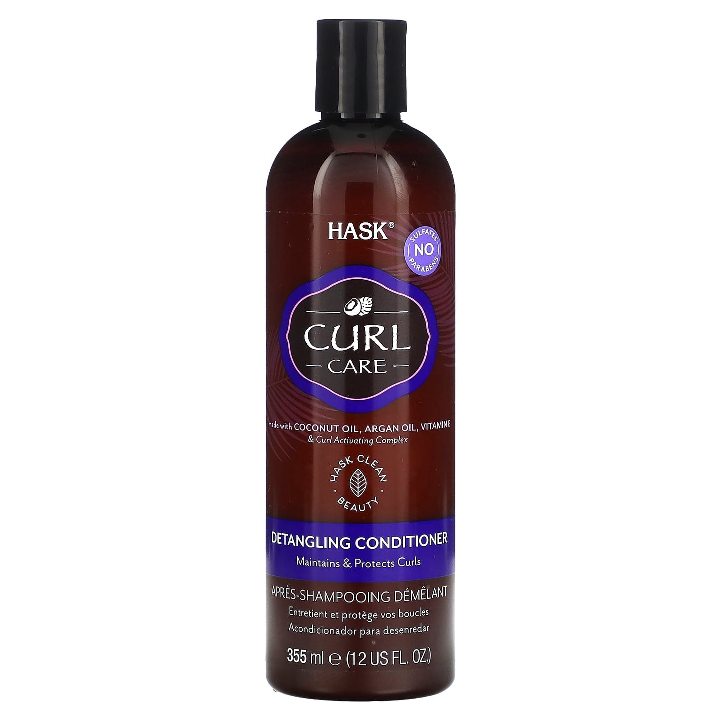 Hask Beauty Curl Care Detangling Conditioner for All Curl Patterns - Image 1