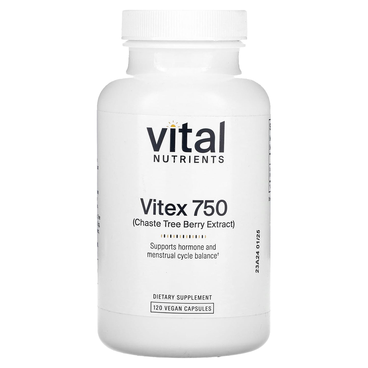 Vital Nutrients, Vitex 750, 750 mg, 120 Vegan Capsules - Image 1