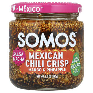 Somos Mexican Chili Crisp with Mango & Pineapple, Medium, 6.5 oz