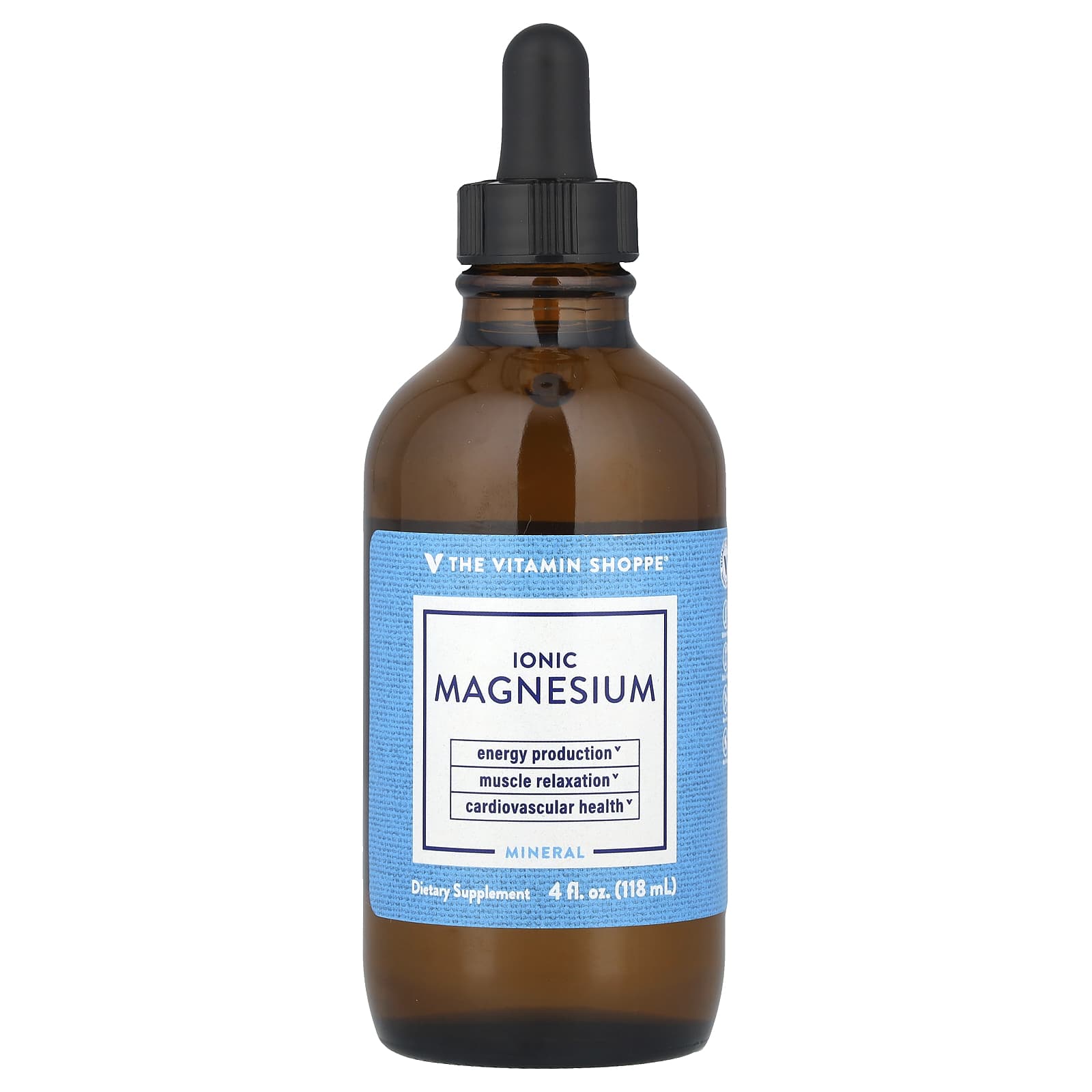 The Vitamin Shoppe, Ionic Magnesium, 4 fl oz (118 ml) - Image 1
