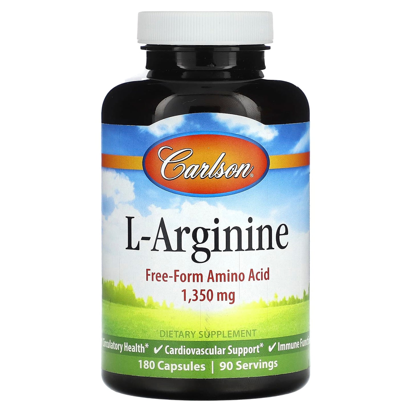 Optimize Circulatory Health with Carlson L-Arginine Supplements - Image 1
