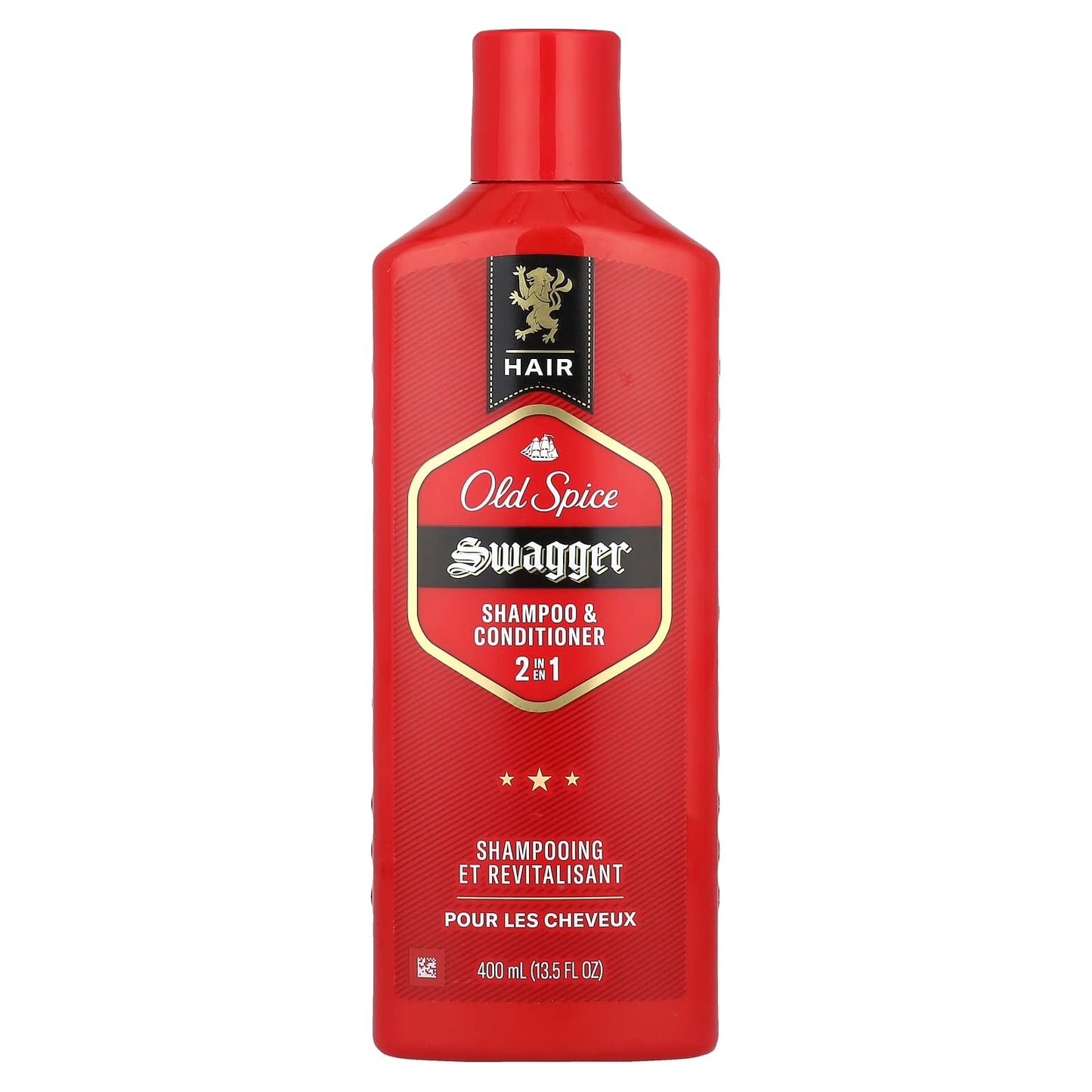 Old Spice, 2 in 1 Shampoo & Conditioner, Swagger, 13.5 fl oz (400 ml) - Image 1
