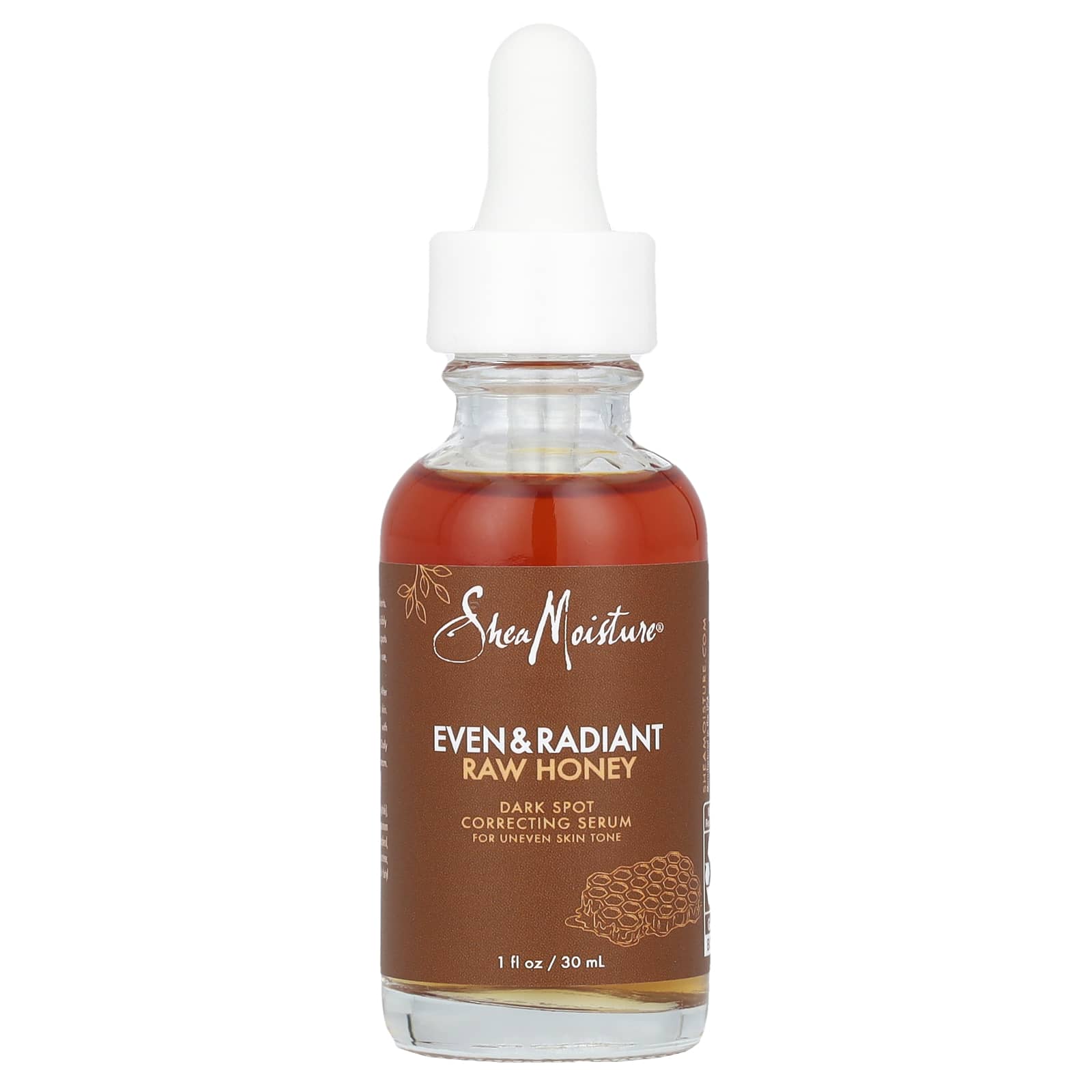 SheaMoisture, Even & Radiant Raw Honey, Dark Spot Correcting Serum, 1 fl oz (30 ml) - Image 1